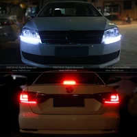 2 PCS LED DRL 12V White Amber Sequential Diamond LED Strips Daytime Running Lights LED Turn Signals for Car 6
