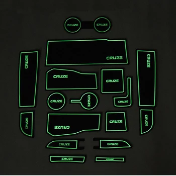 

Fit for Chevrolet Cruze Sedan Hatchback 2017-2019 Car Non-slip Mats Carstyling Cup Mat Door Anti-slip Mat Sticker Accessories