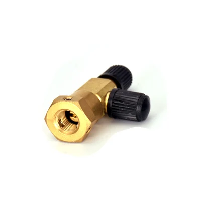 valve tee Автомобильная сигнализация TPMS для грузовика с 6 внешними сенсорами, поддержка 6 колес, давление в шинах, ЖК-монитор, система хорошего качества - Цвет: valve tee