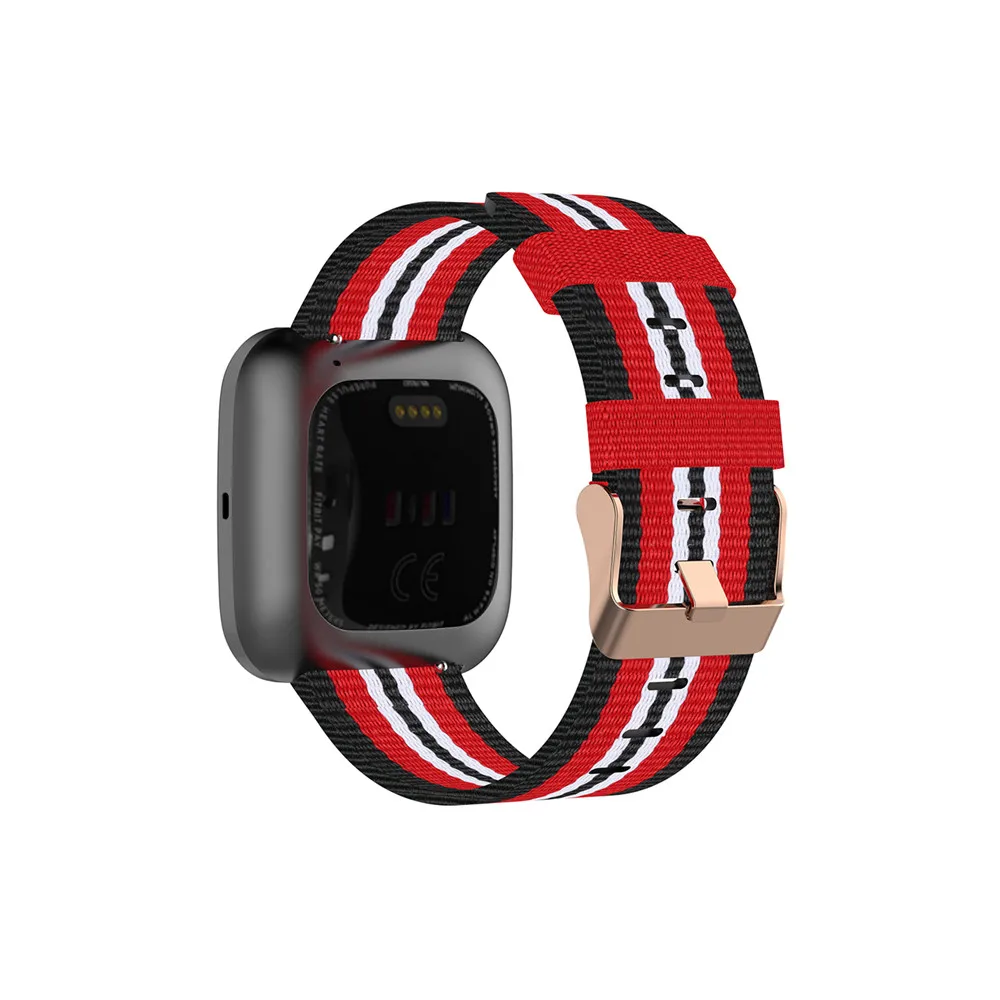 Сменный нейлоновый ремешок для часов для Fitbit Versa2/Versa Lite/Blaze 23 мм, универсальные аксессуары для наручных часов и браслетов