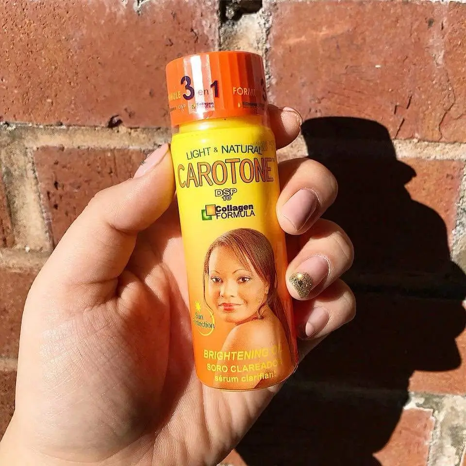 Carotone осветляющее масло сыворотка 65 мл Защита от солнца 2,2 OZ