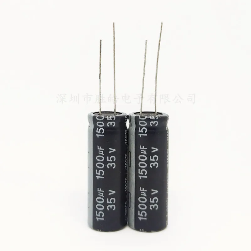 1500UF35V высококачественные 13*25 мм Алюминиевые Электролитические Конденсаторы DIP 35