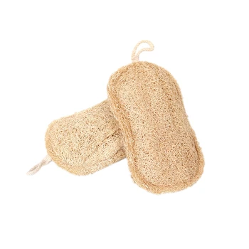 

5PCS Loofah Cleaning Sponge, Natural Loofah Scrubber Anti-Oil Dish Pot Cleaning Pad Biodegradable Loofah Pads