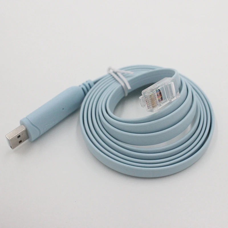 

USB to RJ45 for Cisco USB Console Cisco Cable FTDI Serial Debugging Line Connector Switch Debugging Cable for Huawei H3C WIN7 XP
