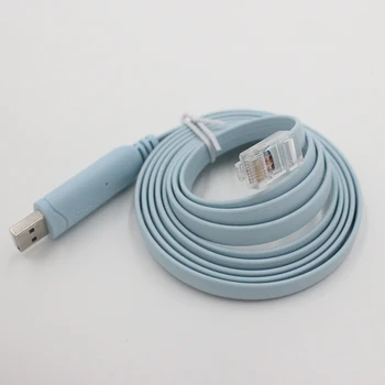 

USB to RJ45 for Cisco USB Console Cisco Cable FTDI Serial Debugging Line Connector Switch Debugging Cable for Huawei H3C WIN7 XP