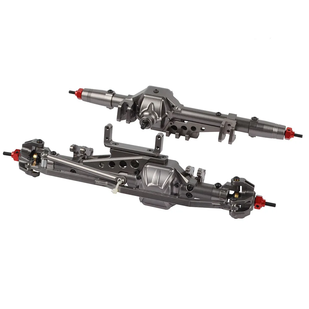 

Alloy CNC Front Rear Axle for 1/10 RC Crawler Axial Wraith 90018 90020 90045 RR10 90048 90053