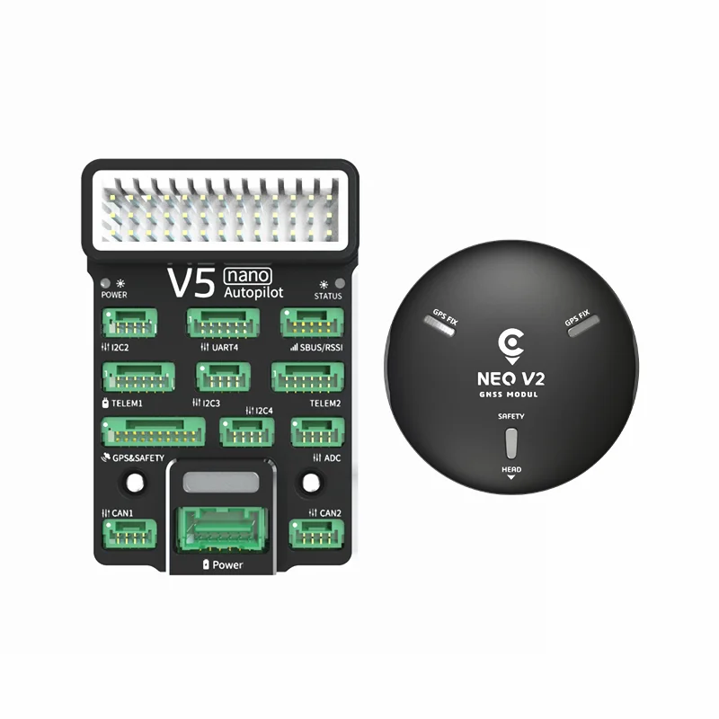 CUAV Новый Pixhack V5 nano маленький Контроллер полета для Ardupilot PX4 Запчасти дрона