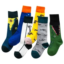 Autumn Winter New Style Cotton Children Long Stockings  Animal Cartoon Socks for Kids