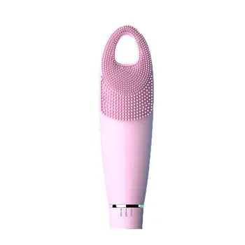 

Portable Mini Facial Cleansing Instrument Silicone Electric Face Washing Brush Ultrasonic Vibration Massage Waterproof
