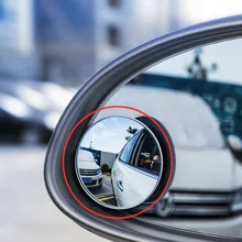 Car Mirror Blind-Spot Vehicle Parking Baseus Wide-Angle Auto 360-Degree 2pcs Rimless