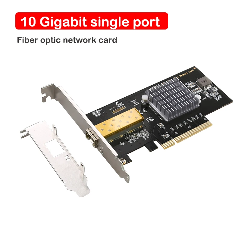 10 gb ethernet карта однопортовая волоконно оптическая сетевая PCI E слот Серверная с