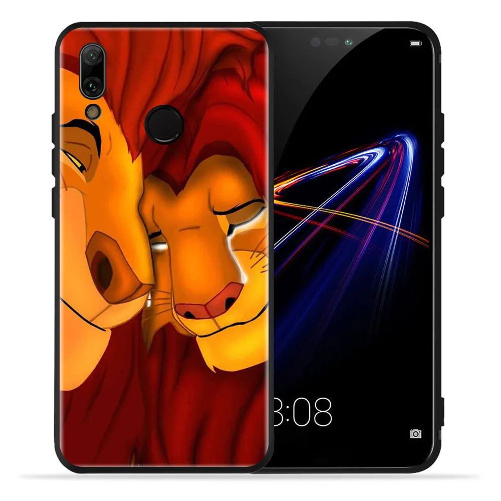 P0223H Cute cartoon silicone phone case for huawei p20 p30 mate20 pro lite mate30 pro 5g p smart coque shockproof back cover funda - Цвет: P0223H