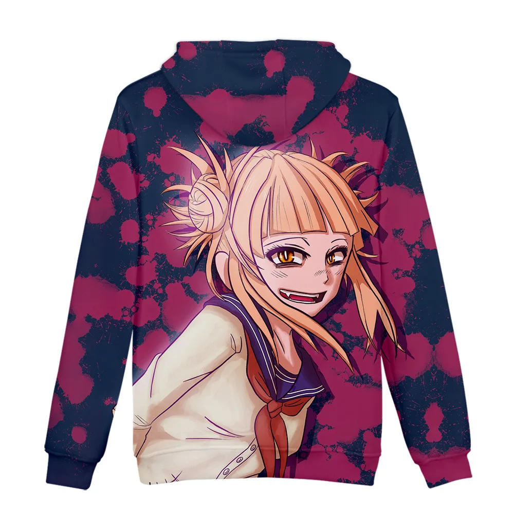 My Hero Academia Himiko Toga Anime 3D Printed Hoodies