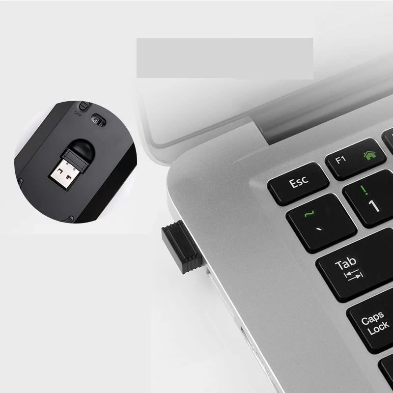 Портативная 2 4G Беспроводная клавиатура мини мышь комбо USB приемник игровая для