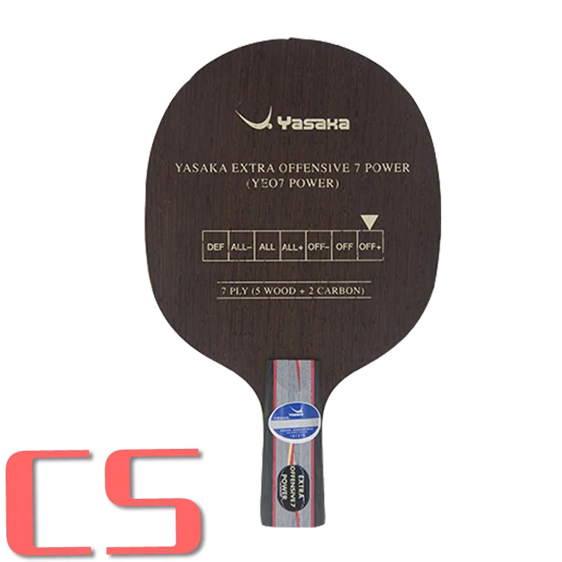 yasaka YEO7 мощное лезвие для настольного тенниса malin YEO7 power YEO7 ракетки для настольного тенниса pingpong - Цвет: penhold short CS