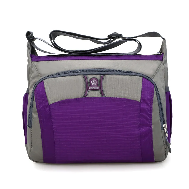 

Middle-aged WOMEN'S Bag New Style Shoulder Casual Travel Sports Bag Nylon Canvas Waterproof MEN'S AND WOMEN'S Business Bag