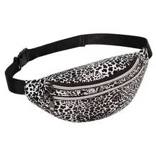Сумка Сумочка с принтом леопарда Женская вечерняя сумка для маленьких девочек с двойной молнией Леопардовый поясной кошелек с надписью сумка для мобильного телефона# GEX