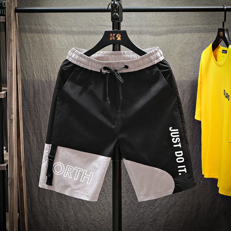 

2020 Summer Men's Shorts Casual Loose Sports Shorts Loose Straight Casual Pants Short Pants New 2XL Pantalones Cortos Hombre