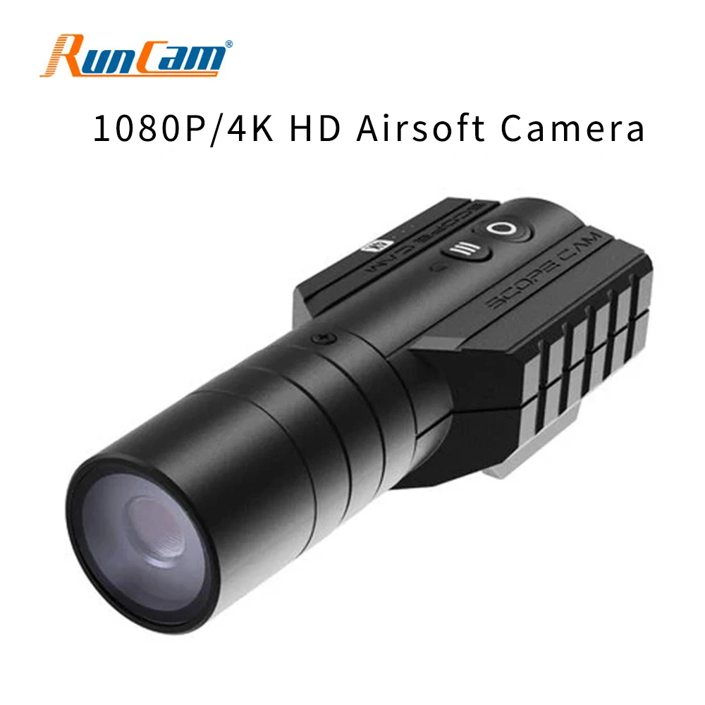 RunCam Scope Cam Lite 4K 40mm Lens HD Airsoft Camera Action Video Camera Built-in WiFi iOS-Android A