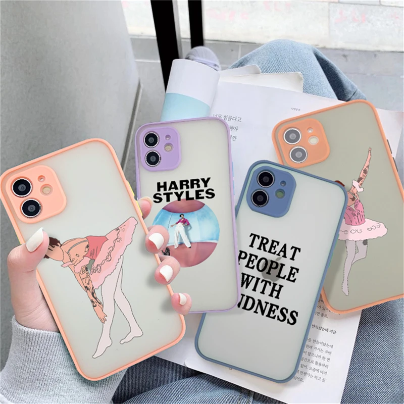 iphone 13 pro max leather case Artistic Dance Phone Case For iPhone 13 11 Pro Max 7 8 Plus 12 Mini X XR XS Max SE2020 Camera Protection Matte Transparent Cover iphone 13 pro phone case