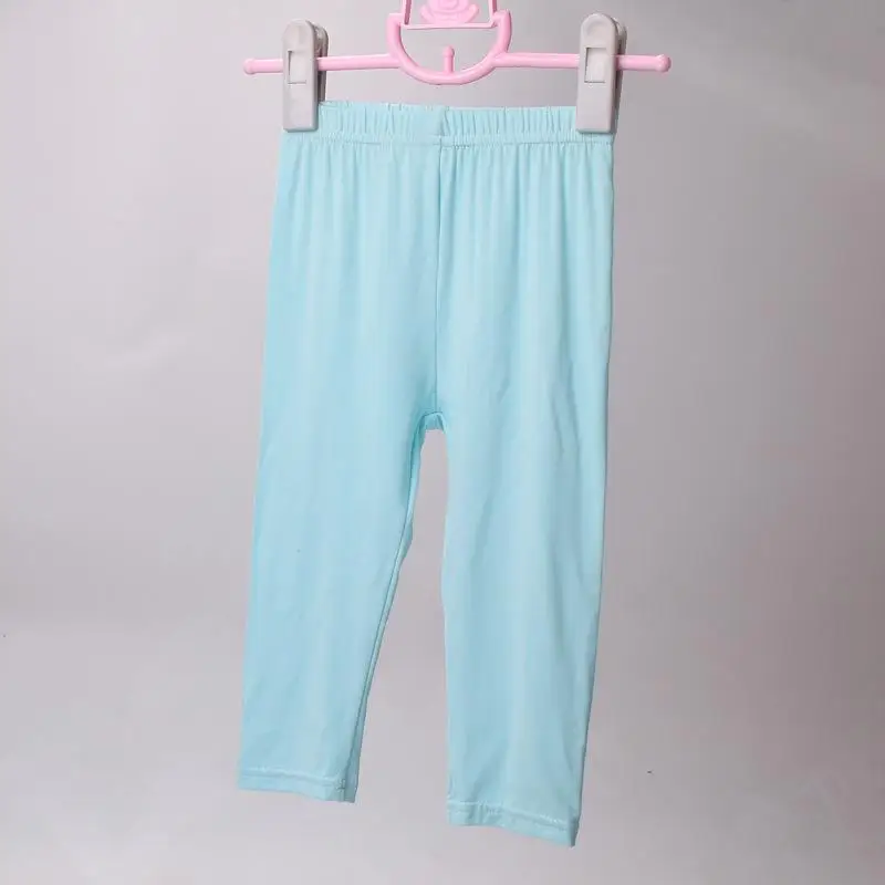 New Arrival Summer Girls Pants Calf-length Skinny Pants Girl Leggings Child Children Pants Kids Clothing 3T-8T - Цвет: P11