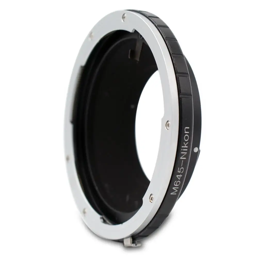 M645-Ai Adattatore Per Obiettivo Mamiya 645 M645 Per Fotocamera Dslr Con Montaggio F Nikon D90 D300S D7000