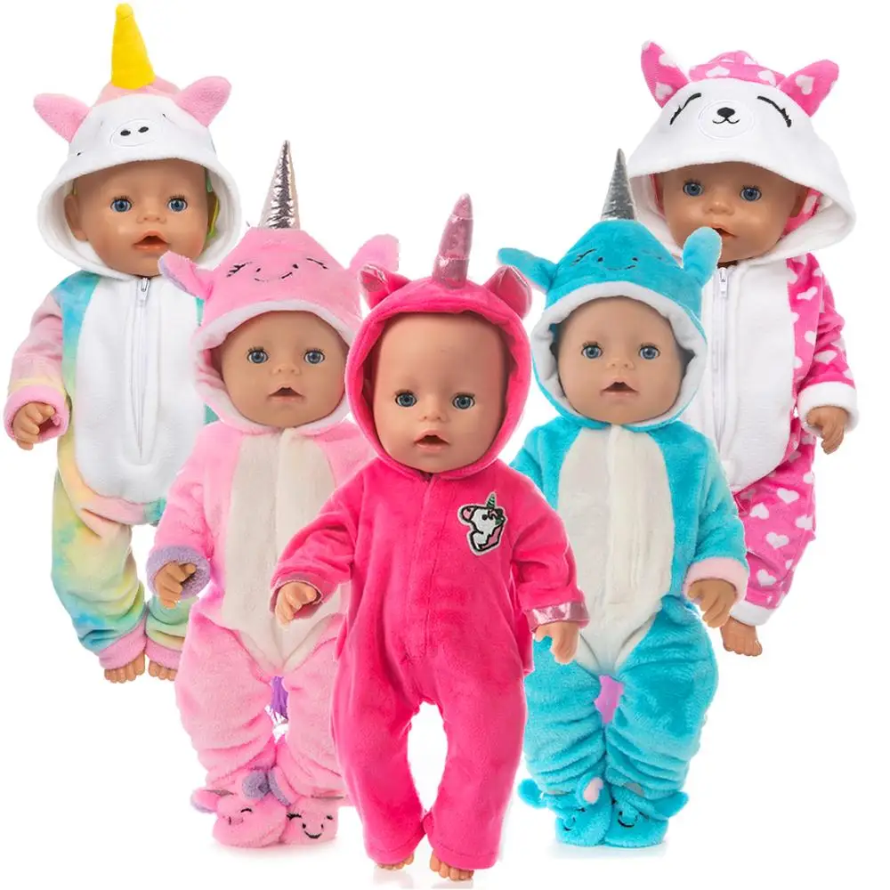 Doll Clothes Fit For 43cm 17inch Baby Doll