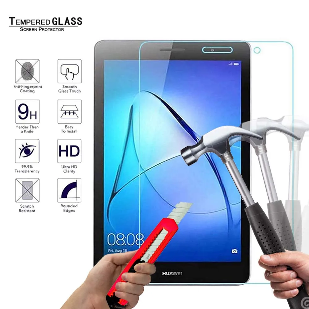 

Закаленное стекло 9H для Huawei MediaPad T3 8,0, взрывозащищенное Закаленное стекло премиум-класса для планшета, защита экрана планшета с полным покрытием