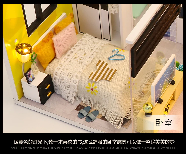 Princess Doll House Girls Children Little Girl Birthday Gift 56-7-8-9-10 Toy Play House 14-Year-Old