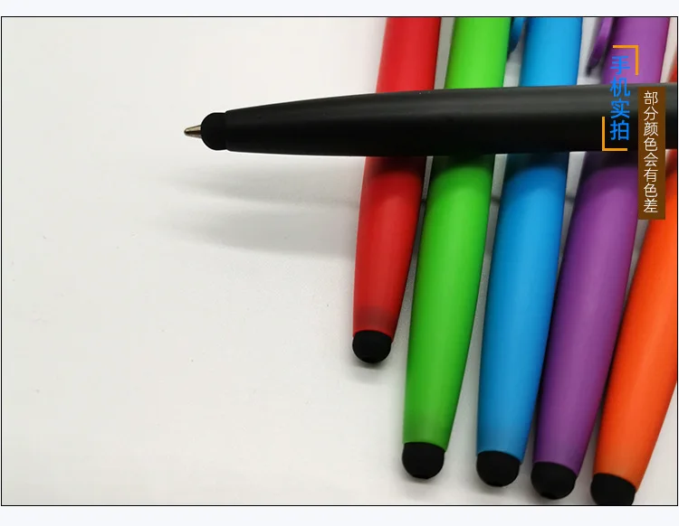 Multi-functional Mobile Phone Bracket Ballpoint Pen Touch Screen Wipe Screen Ballpoint Pen Advertisement Gift Pen Can Be Printed
