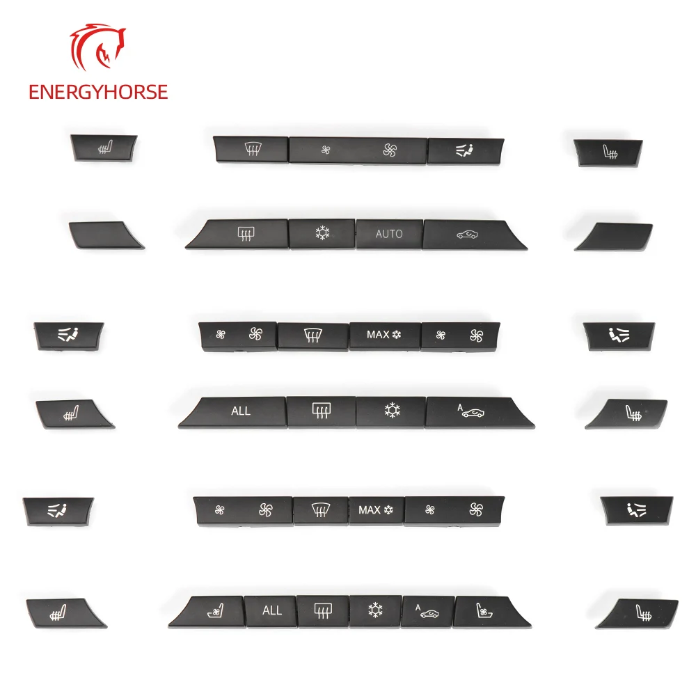 11/12/14pcs 대시 보드 에어컨 AC 버튼 히터 스위치 커버 BMW 5 6 7 시..