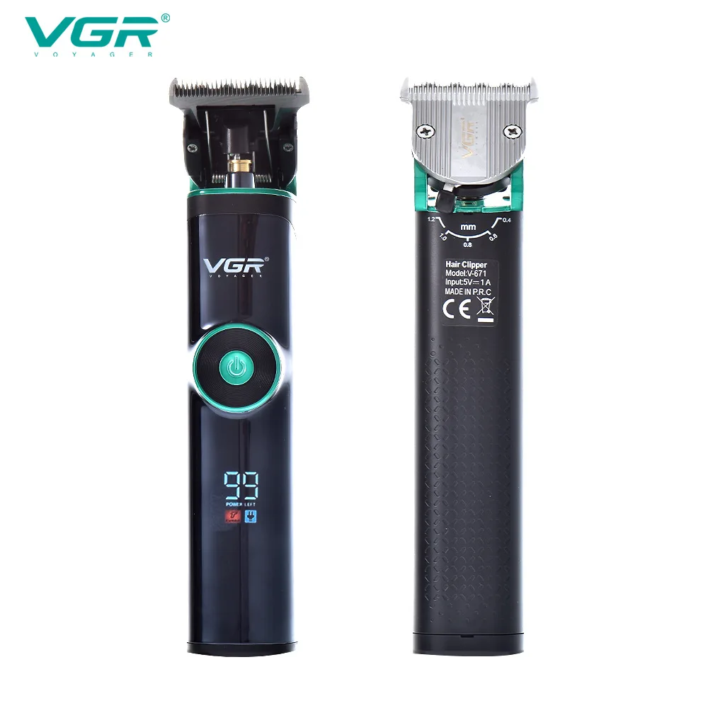 VGR 671 Professional Hair Clipper Personal Care Barber Trimmer For Men