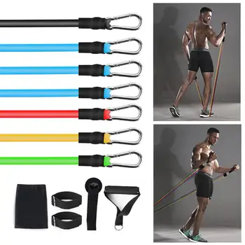 

Multifunctional Fitness Rally Tpe Tension Rope Combination Elastic Band Resistance Band Tension Band Gym Training Yoga