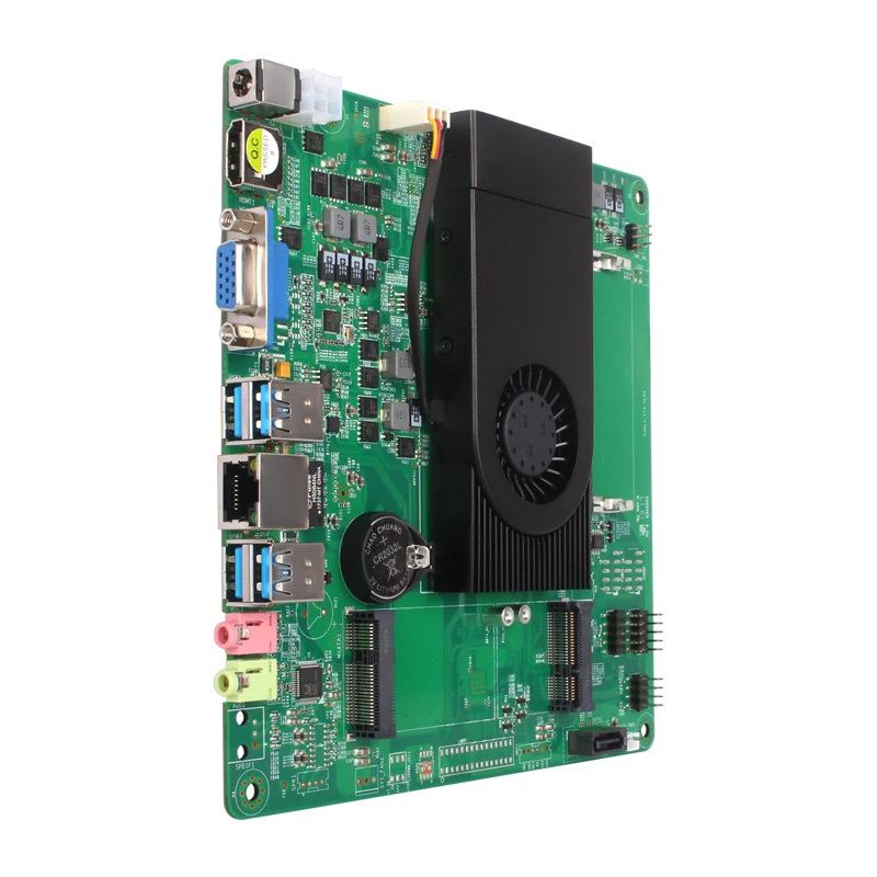 Настольная материнская плата ITX Intel Core i7 7500U 2,70 ГГц встроенный процессор ITX мини DDR4 mSATA SATA Mini PCI-e Материнская плата