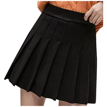 Jaycosin модные зимние новые повседневные женские элегантные стильные шикарные плиссированные юбки с высокой талией удобные короткие милые шерстяные юбки 1129#0