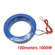 Лучшая цена 1 кВт 100 метров овощей, цветов, растений почвы горячей линии теплицы теплый кабель