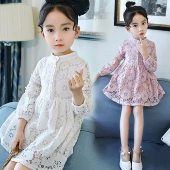 

10 12 Year Old Children Female White Dress Autumn Kids Wear Girls Birthday Clothes Dress for Young Girls Princess Floral Outfits