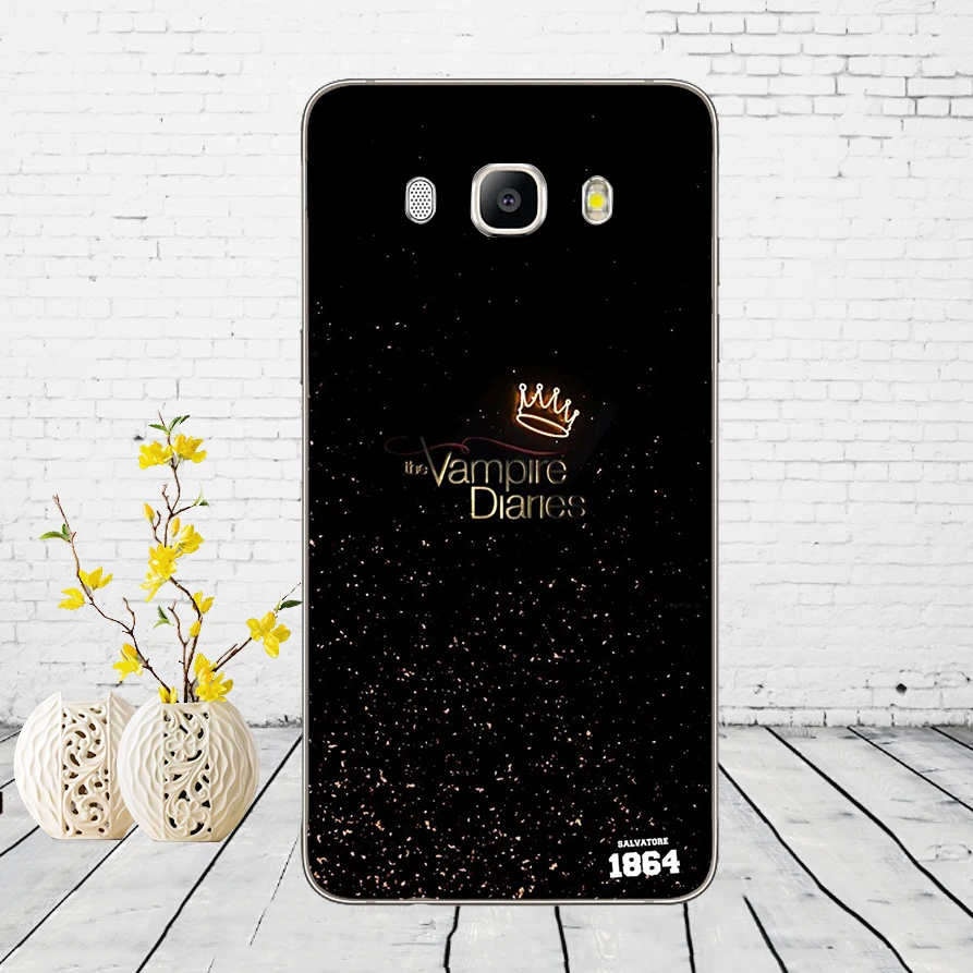 108DD вампира Дневники 02 Мягкий силиконовый чехол для Samsung Galaxy A3 a5 A6 A8 j3 j5 j7