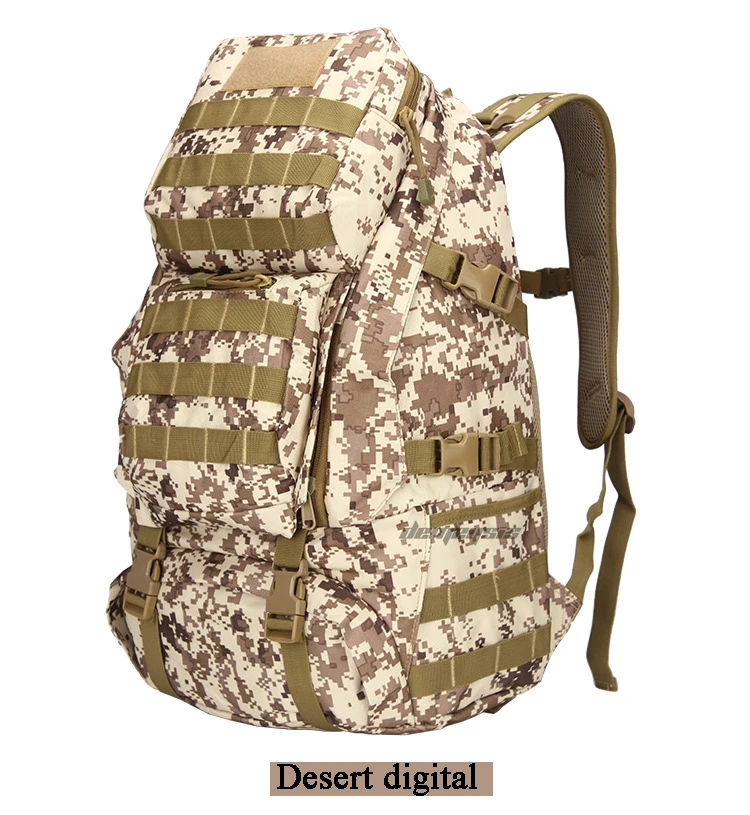 Тактический Рюкзак Molle system прочный походный альпинистский охотничий рюкзак большой емкости боевой походный рюкзак