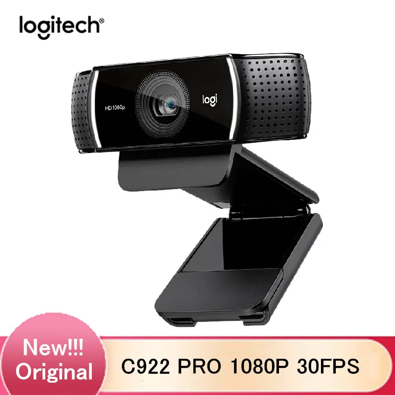 C922 PRO Webcam 1080P 30FPS Full HD with Tripod