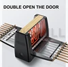 CANDIMILL 220V Household Small Smokeless Electric Oven Automatic Rotary Barbecue Machine Grill Skewers 6