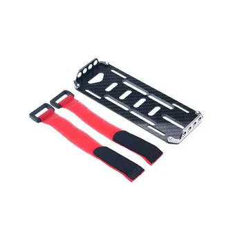 

Durable Carbon Fiber Battery Mounting Tray Replacement Battery Plate Expansion Tray for 1/10 Axial SCX10 RC Crawler Car Parts