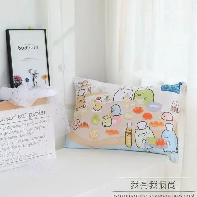 IVYYE Sumikko Gurashi аниме Мягкий Чехол на подушку для дома, спальни, наволочки, Мультяшные Декоративные наволочки, чехол унисекс, Новинка