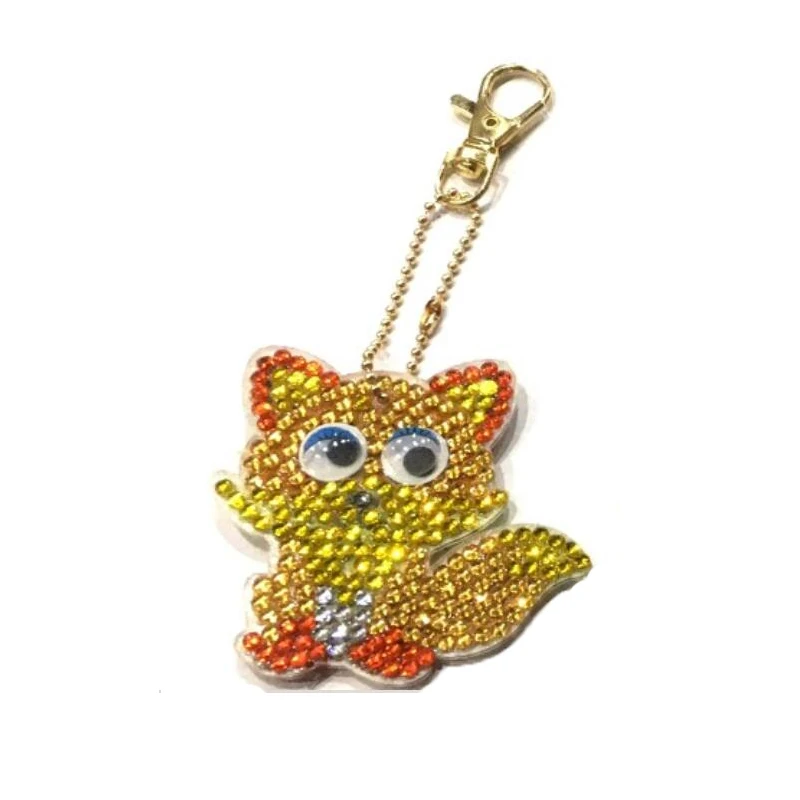 PD Keychain-1 DIY креативная бабочка Специальная форма алмазная живопись Блокнот Дневник Книга А5 блокнот вышивка Алмазная вышивка крестиком ремесло - Цвет: PD Keychain-1