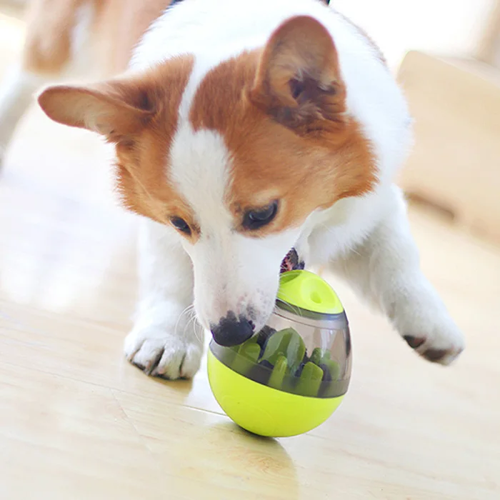 Pet Tumbler взаимодействие игрушка встряхивание еда утечки мяч еда диспенсер собака игрушка SP99