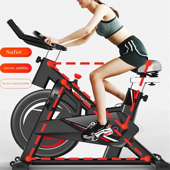 

Indoor cycling bikes with dashboard mute comprehensive training bike gym smart game app sports bike