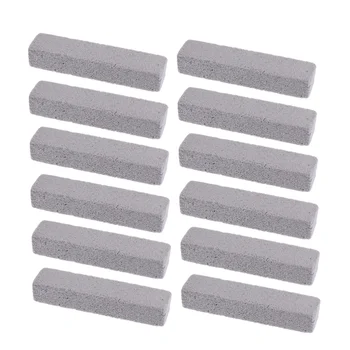 

12Pcs Toilet Cleaning Stones Natural Pumice Cleaners Practical Descaling Stones for Home Hotel