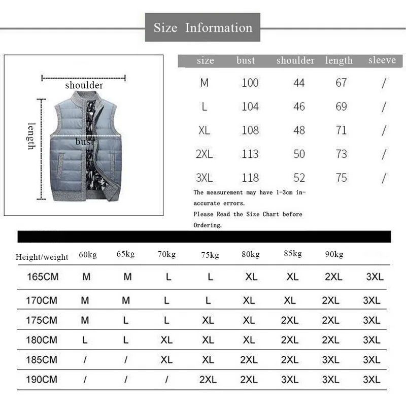 Осенне-зимний жилет мужской Повседневный вязаный теплый свитер без рукавов плюс размер карман на молнии трикотаж Chalecos Para Hombre