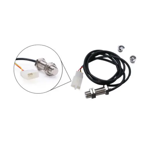 

Motorcycle LED LCD Digital Speedometer Odometer Back Light Speed Meter DC 8V-12V