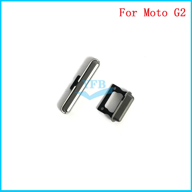 G2 Для Motorola Moto C M G G2 G3 G4 G5 G6 G7 Play E E3 E4 E5 Plus X style X2 P40 ключ для боковой кнопки громкости Кнопка питания - Цвет: G2